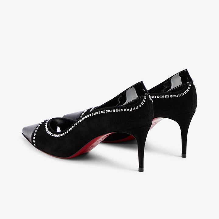 Eye-catching Black Leather Pump - ARNO CONTI