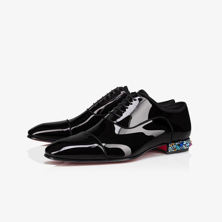 Colorful Diamonds Heel Patent Leather - ARNO CONTI