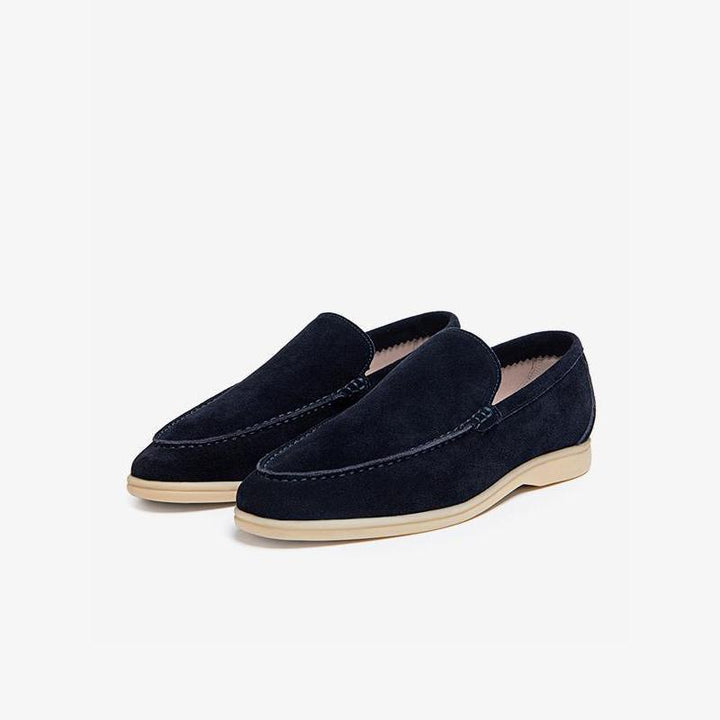 Men's Cowhide Slip-On Loafer Shoes - Arno Conti Shoe