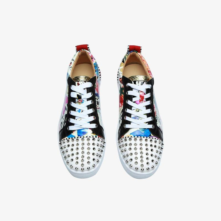 Multicolor Studded Sneakers - ARNO CONTI