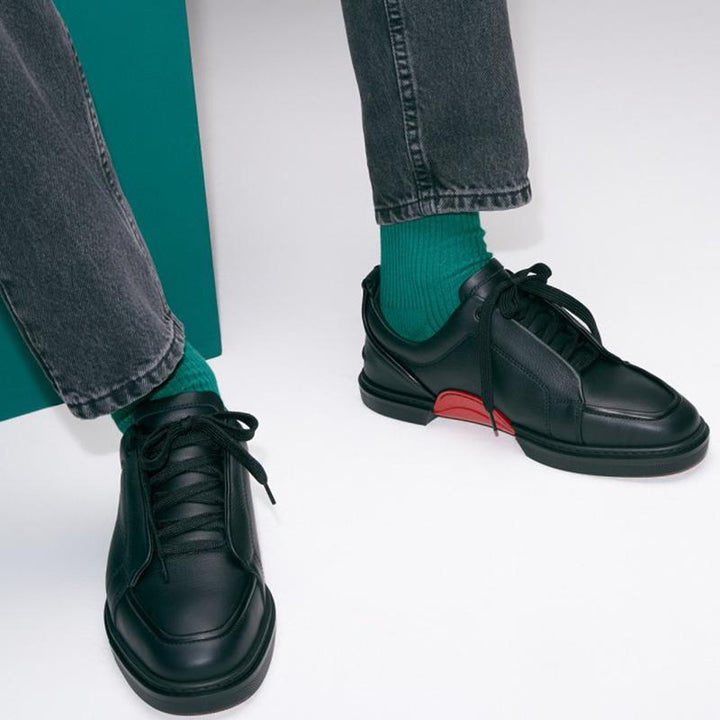 Sneakers Calf Leather Black - ARNO CONTI