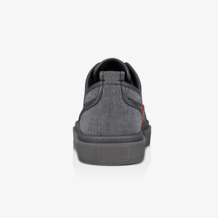 Linen Leather Sneakers Low-top - ARNO CONTI