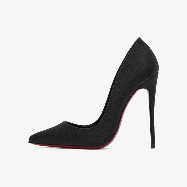 Glittered Leather Pump 120mm - ARNO CONTI