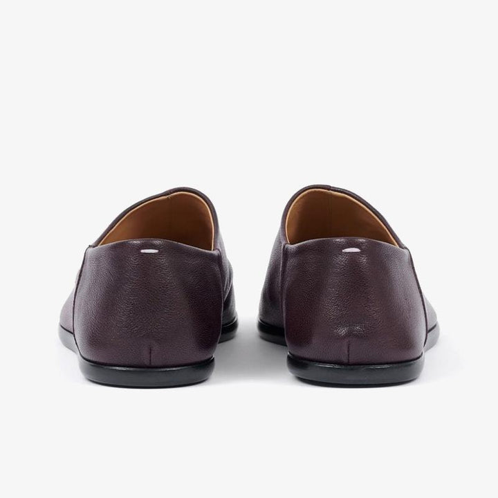 Bordeaux Grained Leather Shoes - Arno Conti Shoe