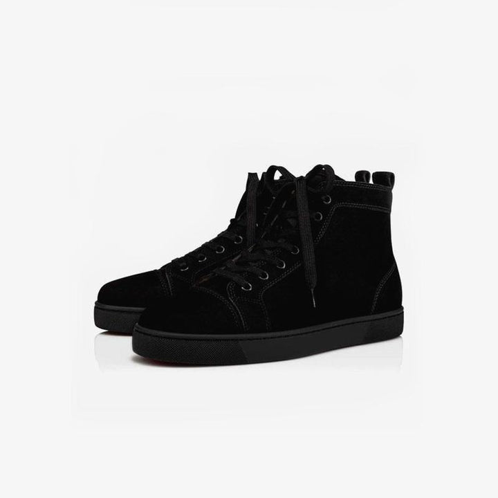Black High Top Sneakers - ARNO CONTI