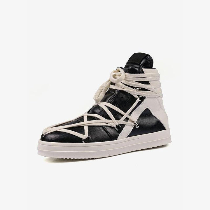High top Geometric Sneakers Leather - ARNO CONTI