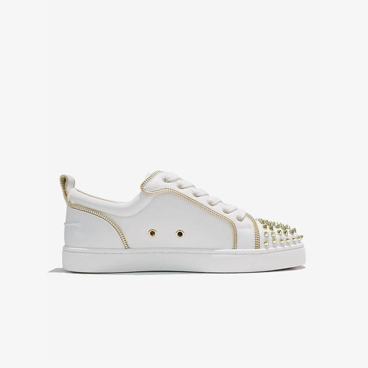 Gold Studded Platform Sneakers - ARNO CONTI