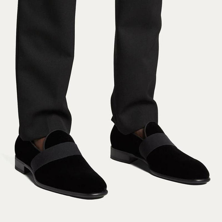 Loafers with Grosgrain Strap - Arno Conti Shoe