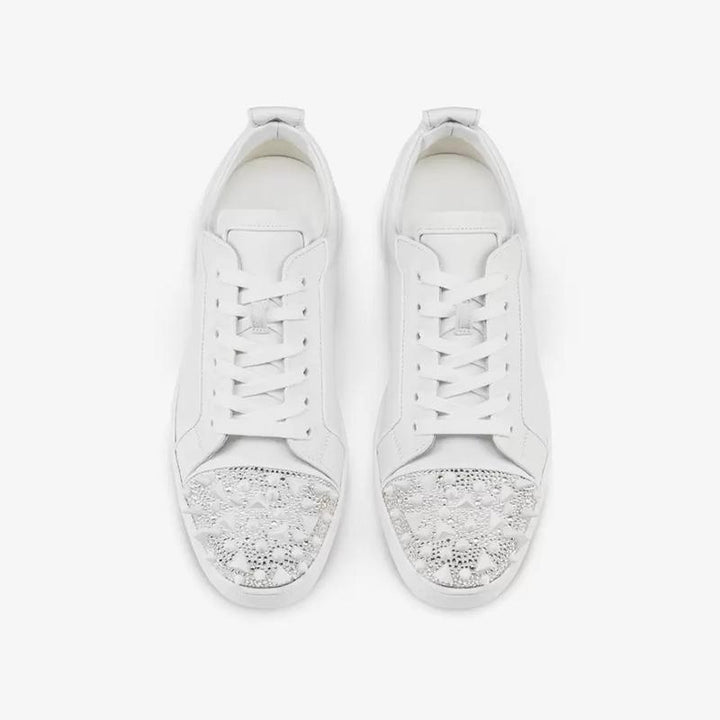 Leather Spikes Studded Sneakers - ARNO CONTI