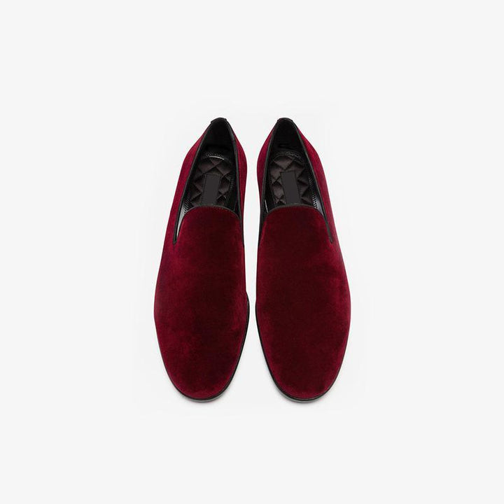 Velvet Slippers Loafers - Arno Conti Shoe