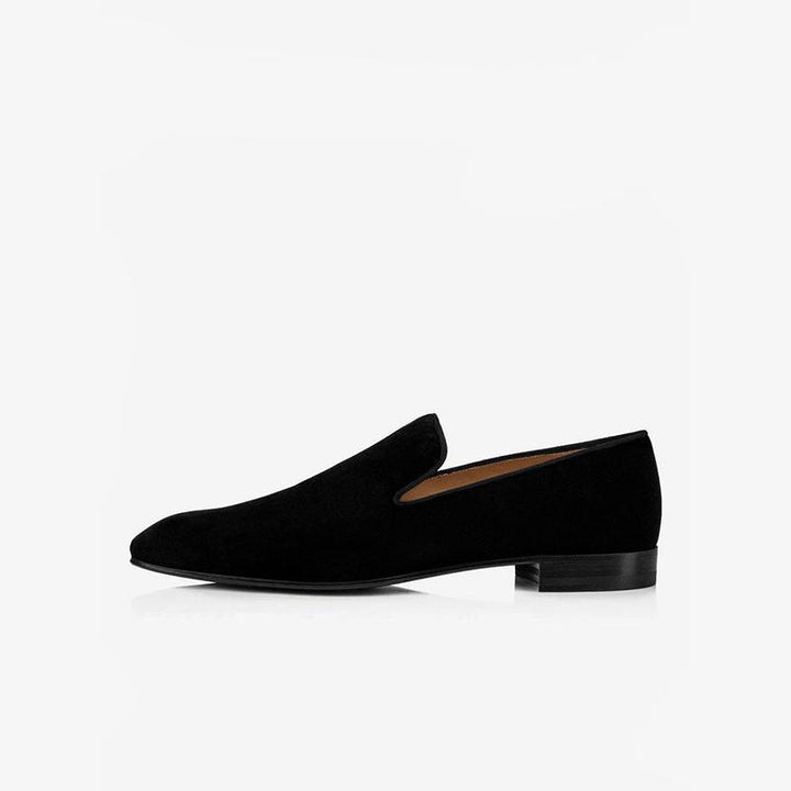 Streamlined Velvet Men's Loafers - ARNO CONTI