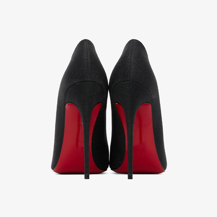 Glittered Leather Pump 120mm - ARNO CONTI