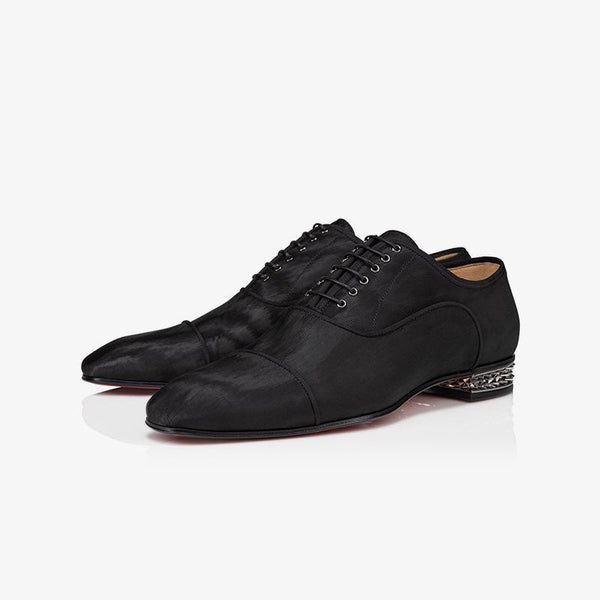 Riveted Moire cotton Shoes - ARNO CONTI