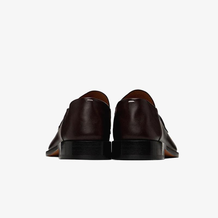 Penny Loafers Coffee Brown - Arno Conti Shoe