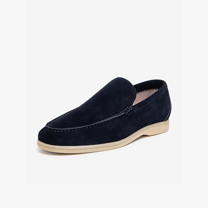 Men's Cowhide Slip-On Loafer Shoes - Arno Conti Shoe