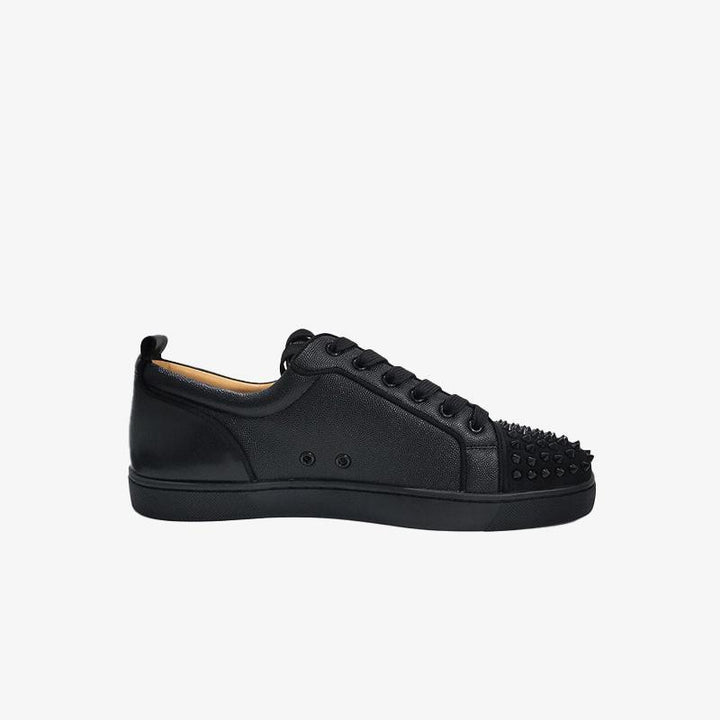 Black Lace Up Sneakers - ARNO CONTI