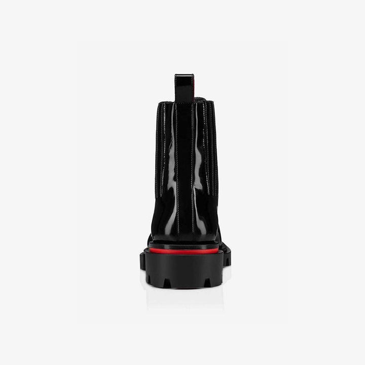 Center stitched Patent Leather Boots - ARNO CONTI