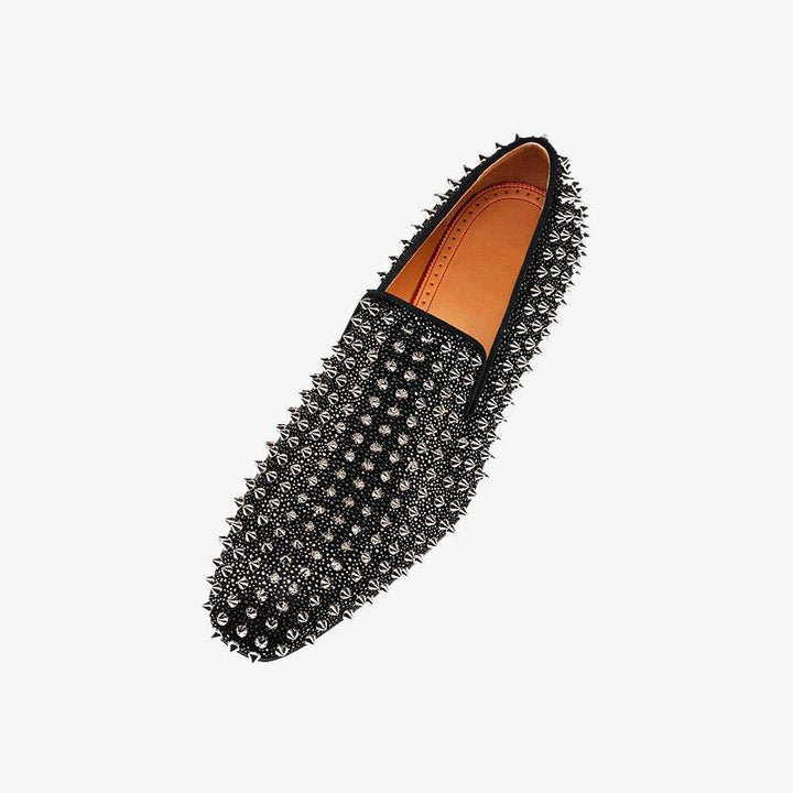 Rivets Slip-On Loafers - ARNO CONTI