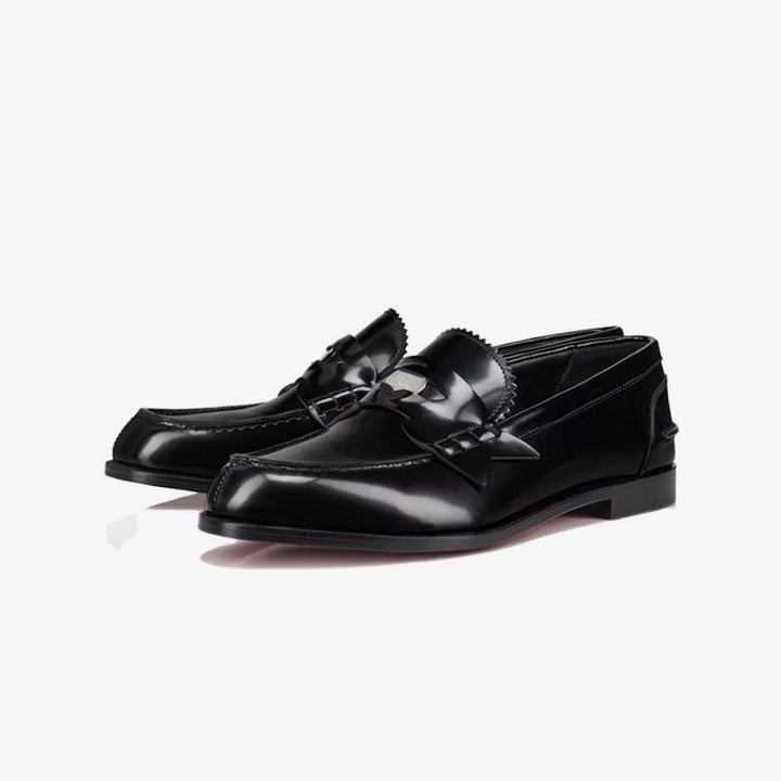 Penny Round Toe Flat Loafer - ARNO CONTI