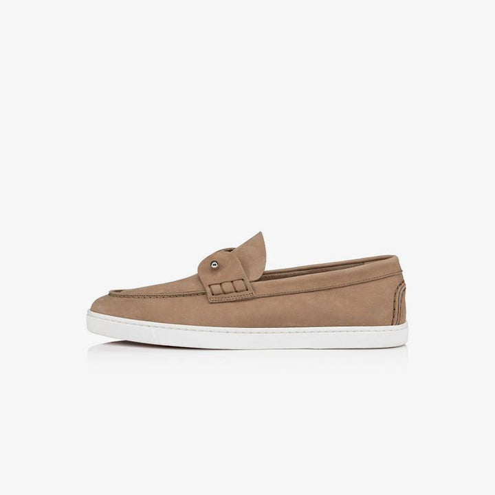 Suede Plain Loafers Boat shoes Calf - ARNO CONTI