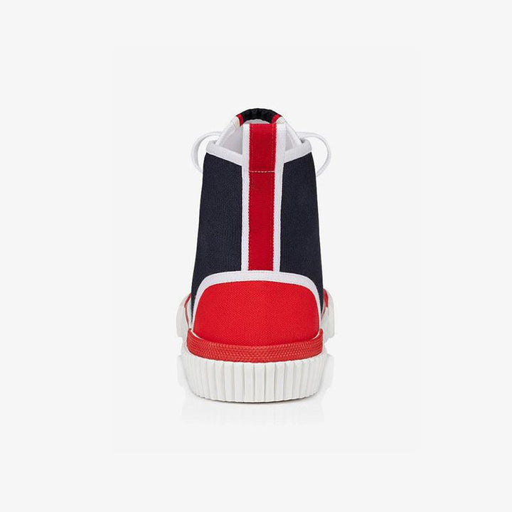 Navy High Top Sneakers Trainers - ARNO CONTI