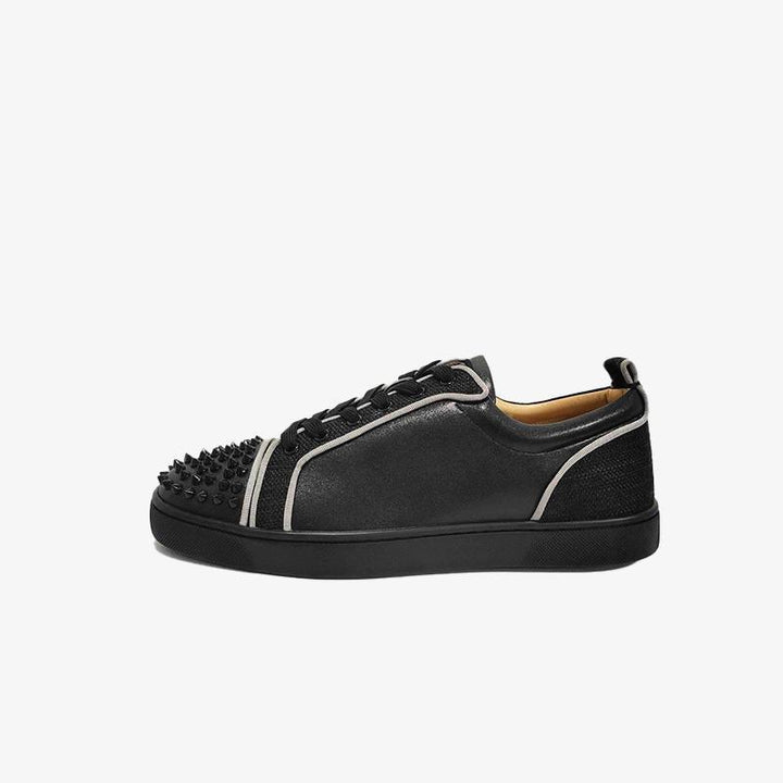 Lace Up Sneakers With Spike - ARNO CONTI