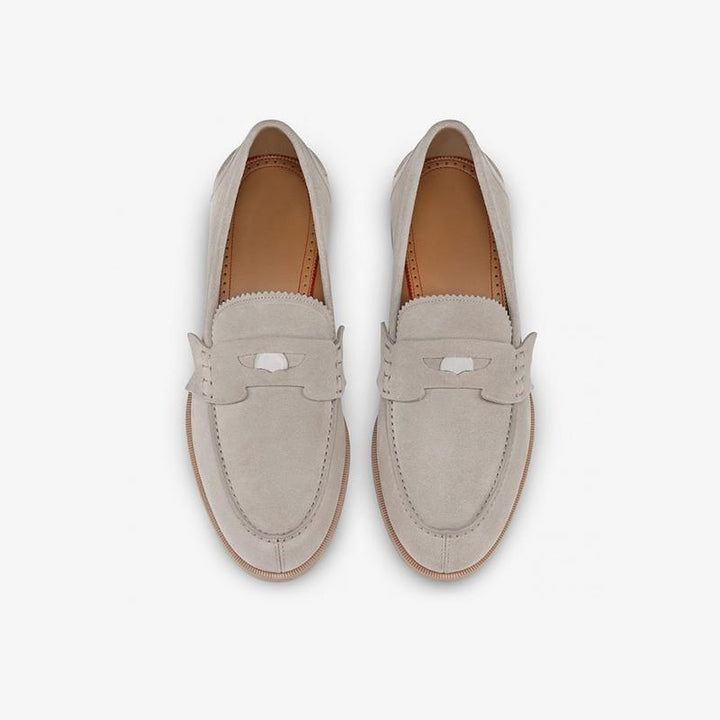 Suede Penny loafers Leather - ARNO CONTI