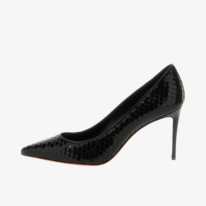 Embossed Patent Leather Pump - ARNO CONTI