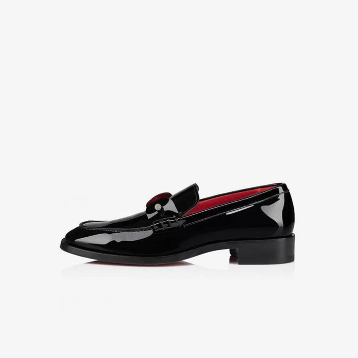 Sleek Patent Leather Loafers - ARNO CONTI