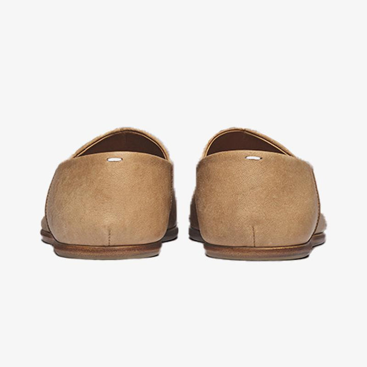 Soft Leather Split-Toe Shoes - Arno Conti Shoe