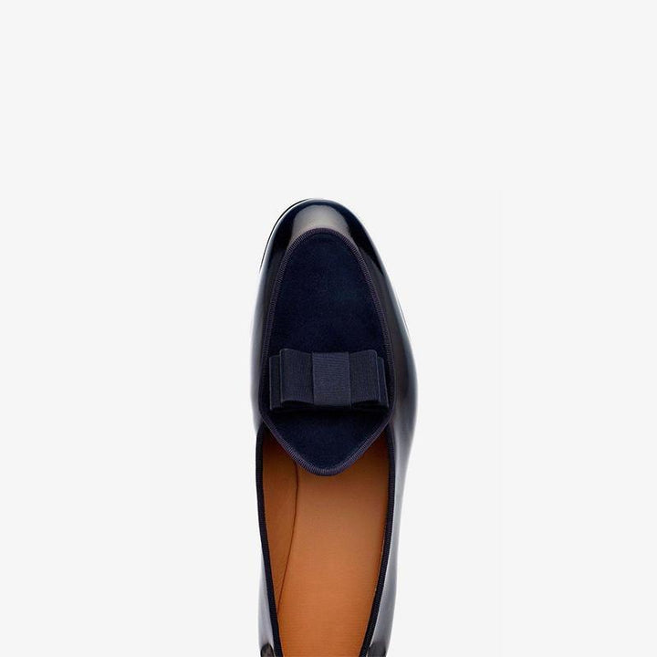 Mens Bowknot Dress Loafers - Arno Conti Shoe