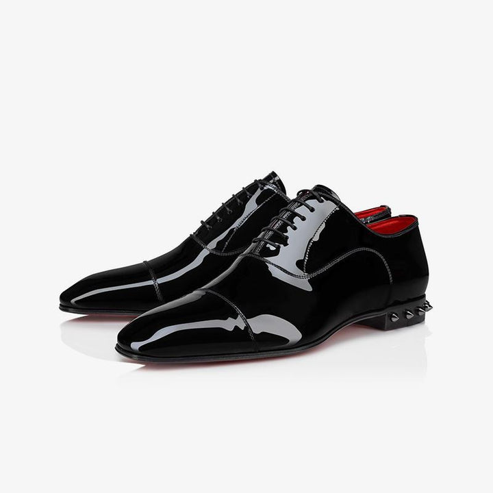 Patent Leather with Spiked Heel - ARNO CONTI