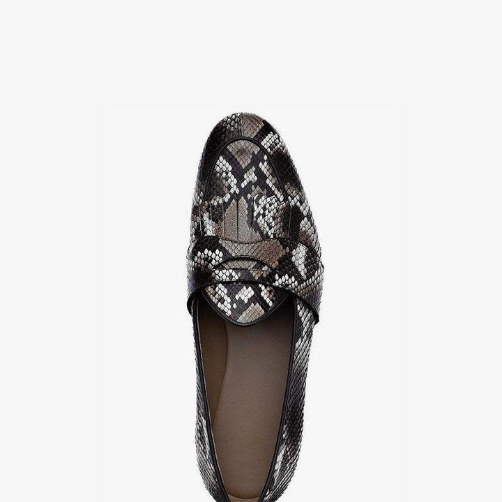 Refined Leather Penny Loafers - Arno Conti Shoe