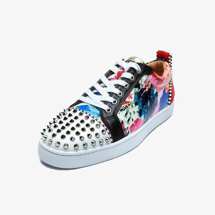 Multicolor Studded Sneakers - ARNO CONTI