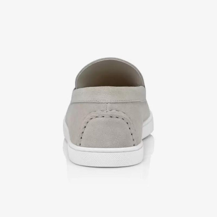 Navy Suede Slip-On Sneaker - ARNO CONTI