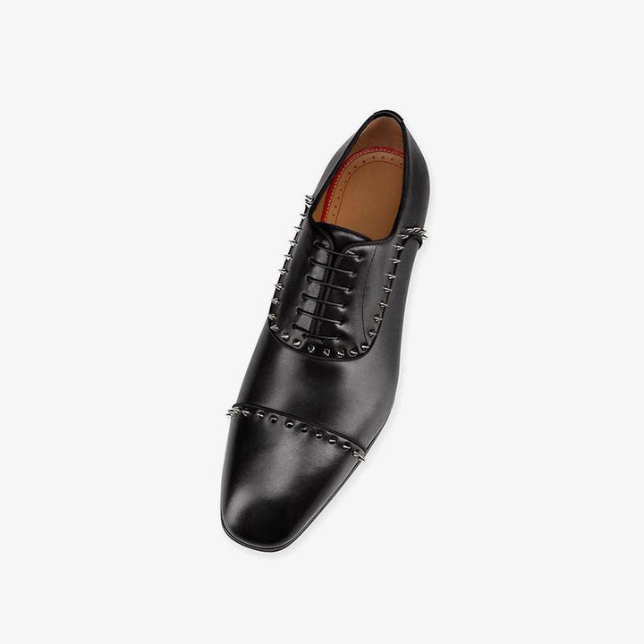 Studded Leather Dress Shoes - ARNO CONTI