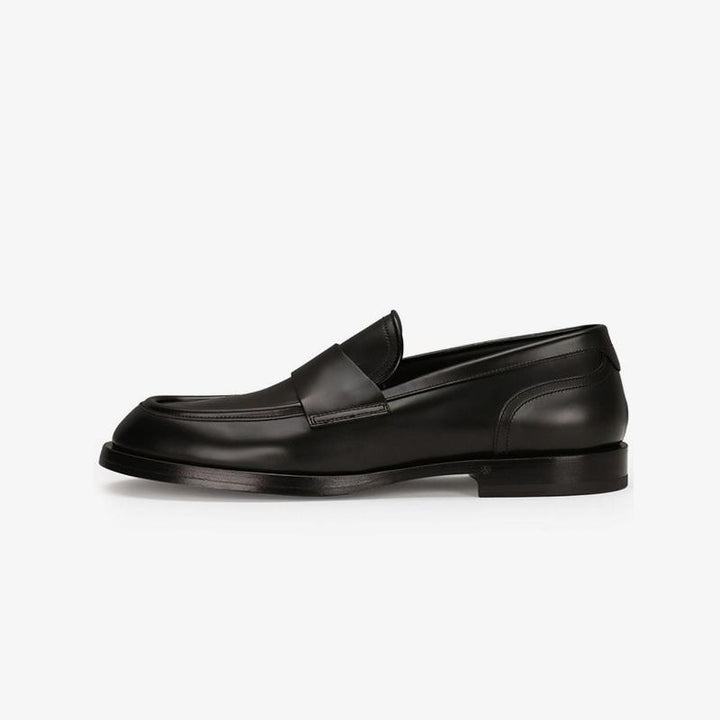 Mens Low Top Calf Penny Loafers Shoes - Arno Conti Shoe