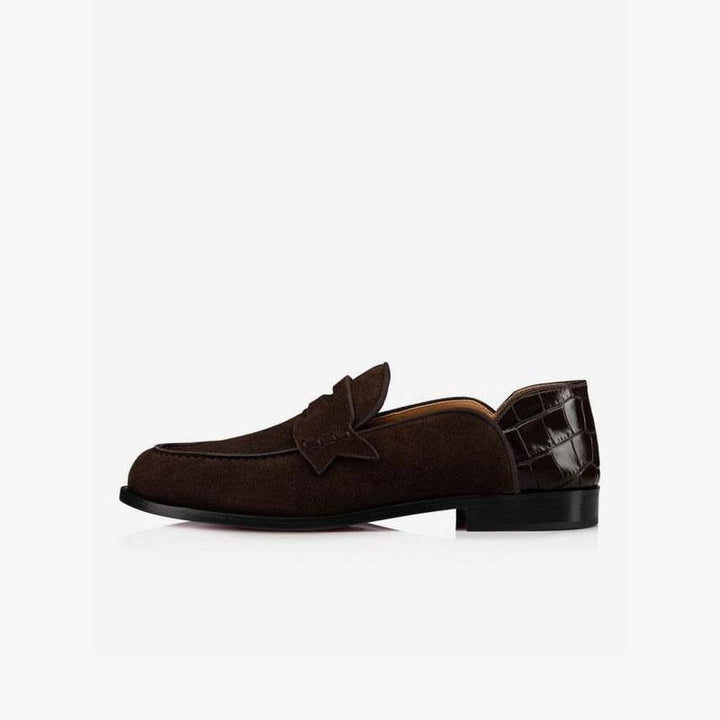 Loafer Suede Leather Buckle - ARNO CONTI