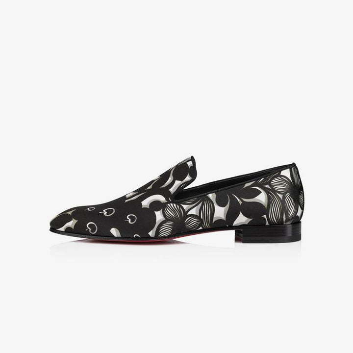 Satin Loafers Petunia Printed - ARNO CONTI