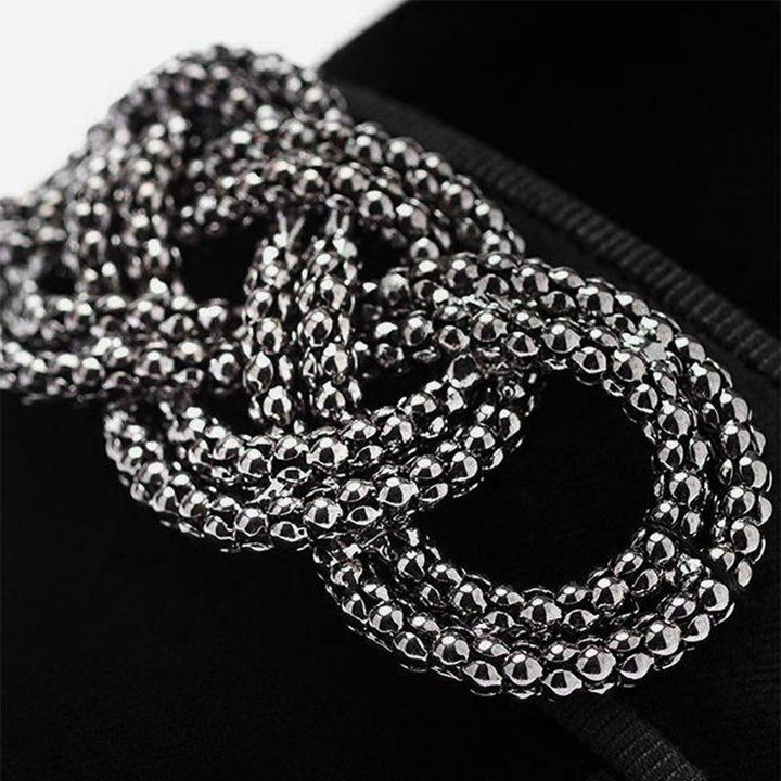 Suede Leather Metal Details Loafer - Arno Conti Shoe