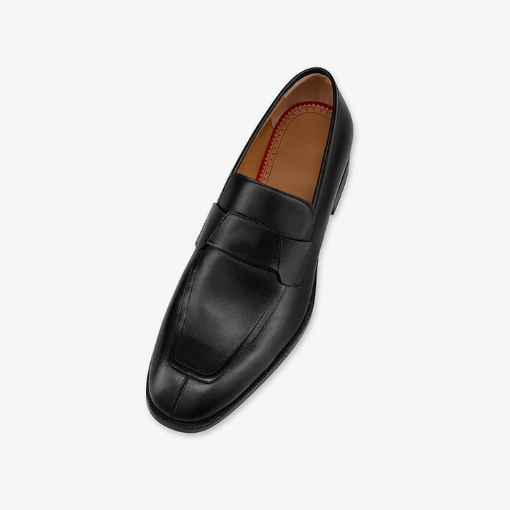 Square Toe Slip-On Buckle Loafers - ARNO CONTI