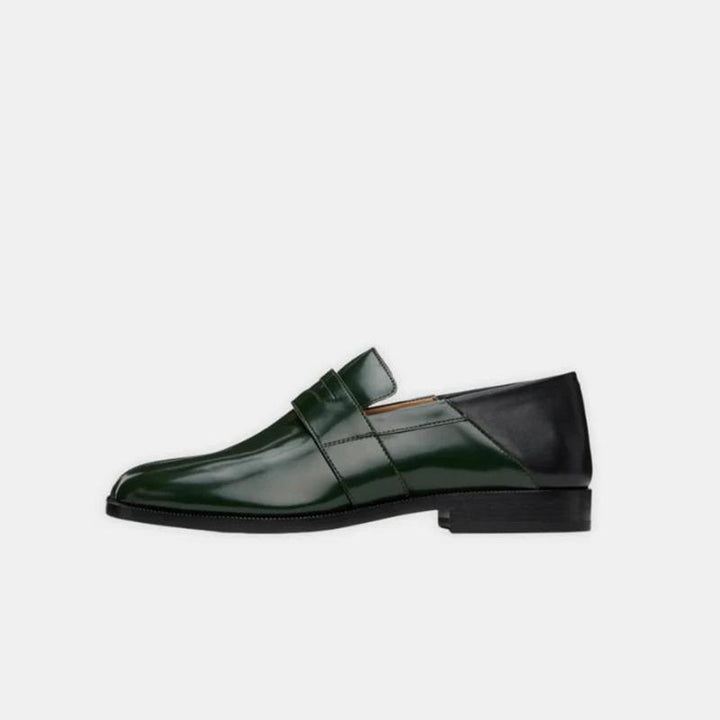 Sleek Leather Penny Loafers - Arno Conti Shoe