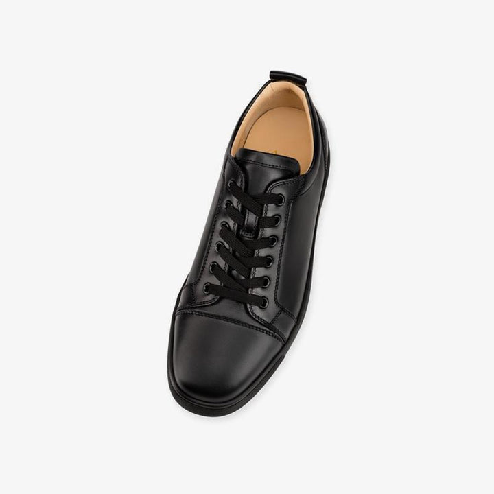 Low Trainers Plain Leather Sneakers - ARNO CONTI