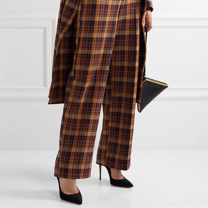 Suede Pointed-Toe Pump - ARNO CONTI