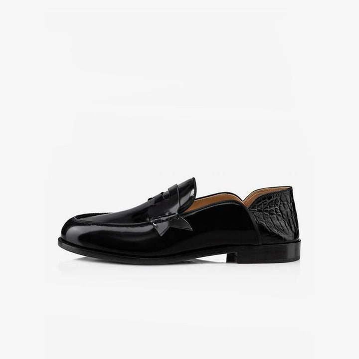 Penny Leather Loafers - ARNO CONTI