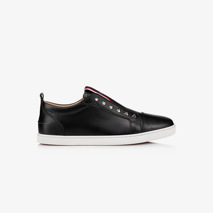 Studded Low-top Leather Sneakers - ARNO CONTI