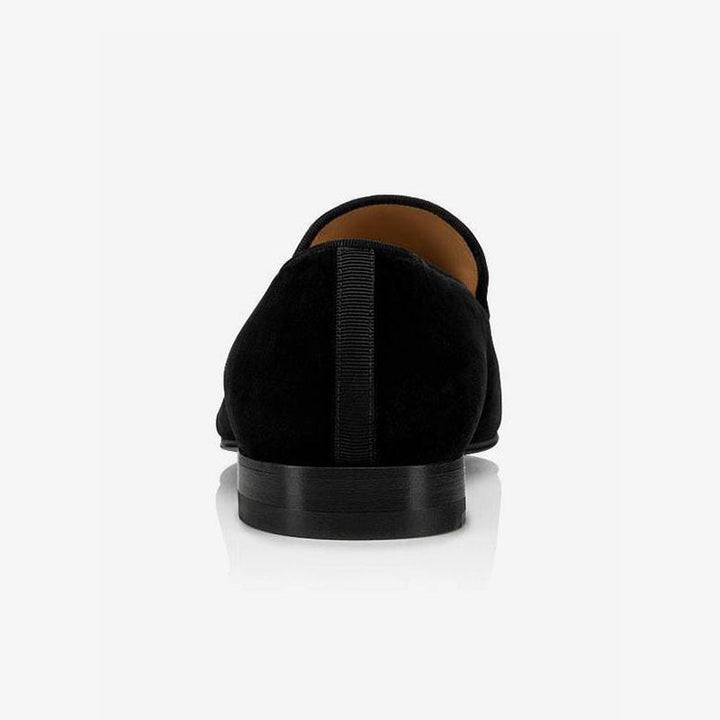 Streamlined Velvet Men's Loafers - ARNO CONTI