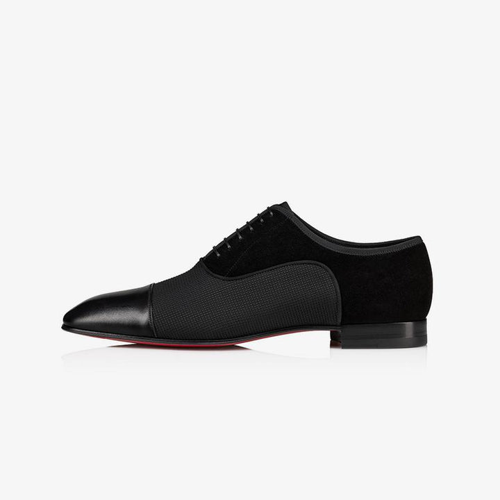 Black Suede Leather Shoes - ARNO CONTI