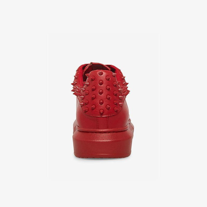 Round Toe Lace Up Spike Sneakers - ARNO CONTI