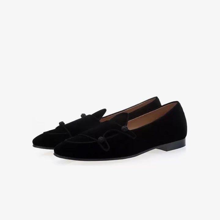Suede Monk Strap Loafers - Arno Conti Shoe